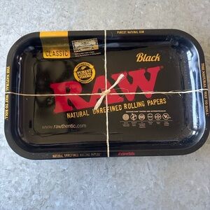RAW Black Rolling Tray